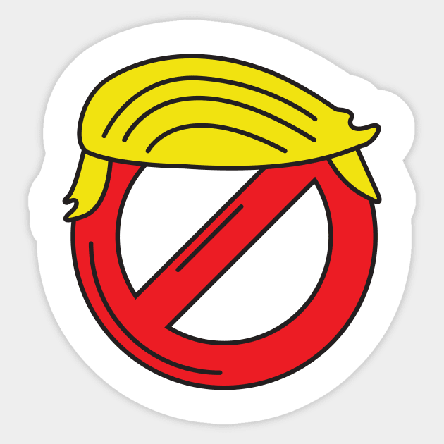 Ain't afraid of no Trump Sticker by asandy